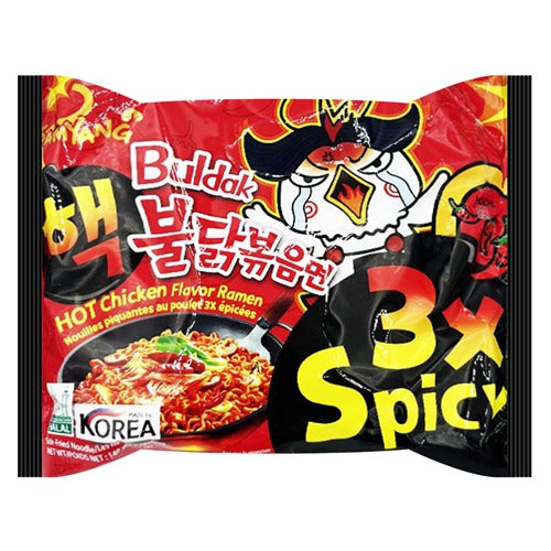 Samyang Buldak 3X Spicy Hot Chicken Ramen – 140g