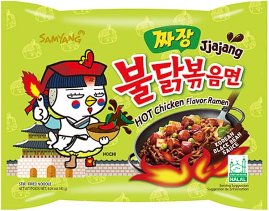 Samyang Buldak Jjajang Hot Chicken Flavor Ramen – 140g